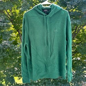 Ralph Lauren Green Hoodie Cashmere Sweater